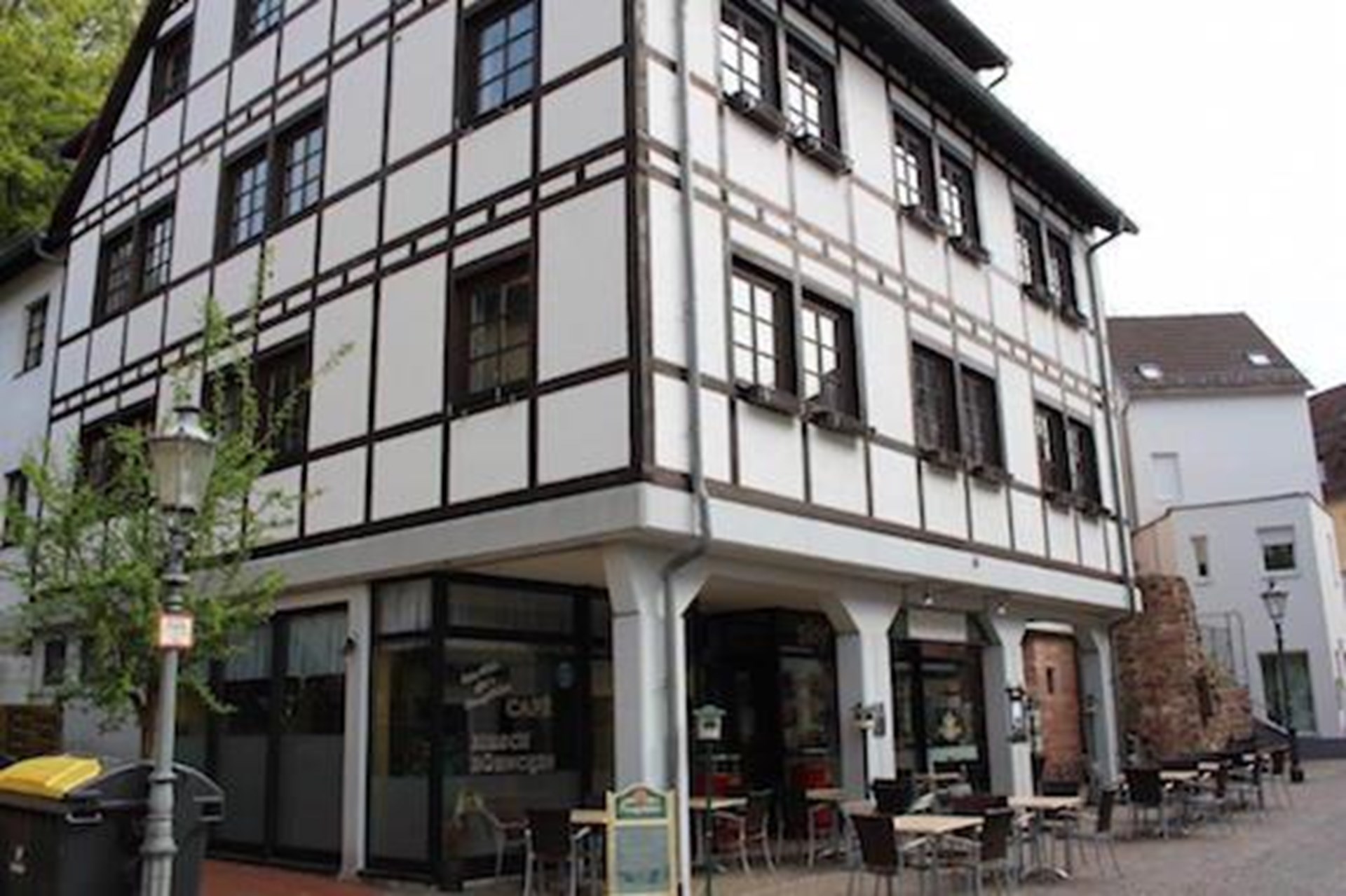 Fachwerkgebäude der Sozialstation Hessisches Neckartal